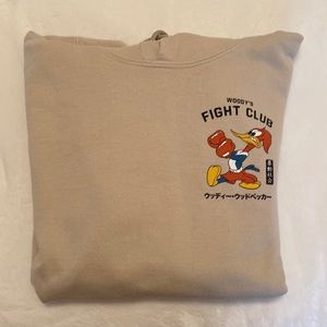 Woody Woodpecker's Fight Club Mens Hoodie